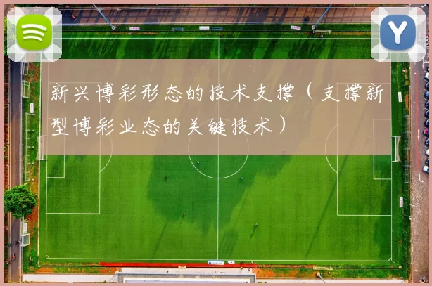 新兴博彩形态的技术支撑（支撑新型博彩业态的关键技术）