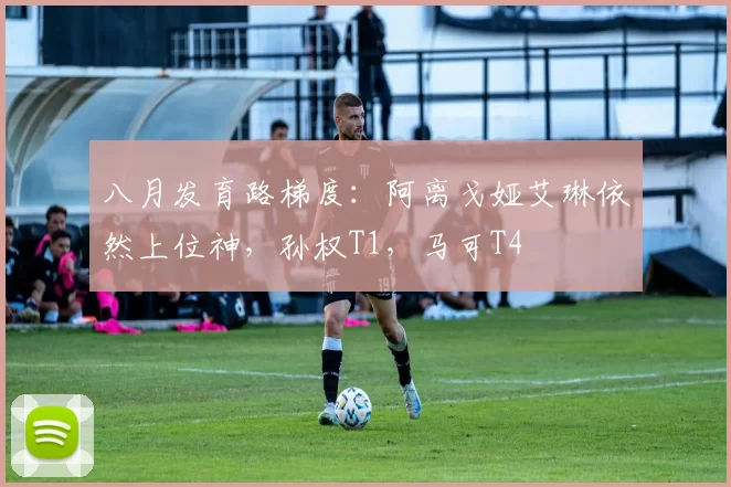 八月发育路梯度：阿离戈娅艾琳依然上位神，孙权T1，马可T4